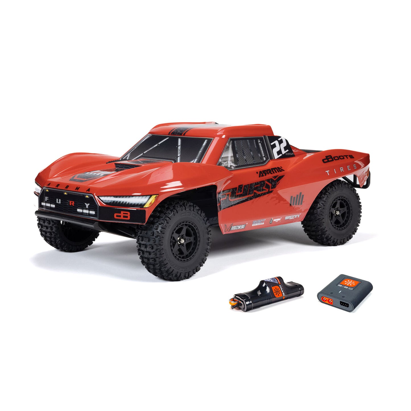 ARRMA 1/10 FURY 2WD RTR Brushed Short Course Truck (Battery & Charger Included)