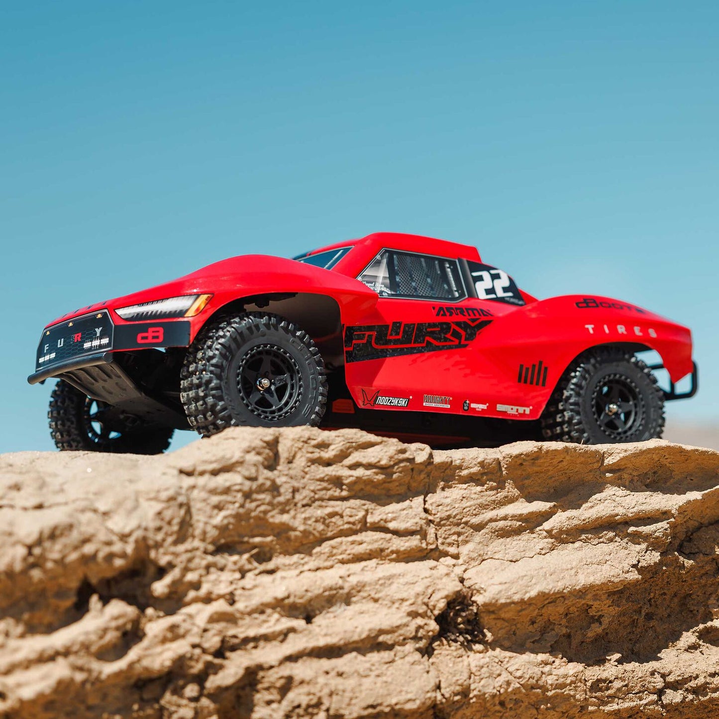 ARRMA 1/10 FURY 2WD RTR Brushed Short Course Truck (Battery & Charger Included)