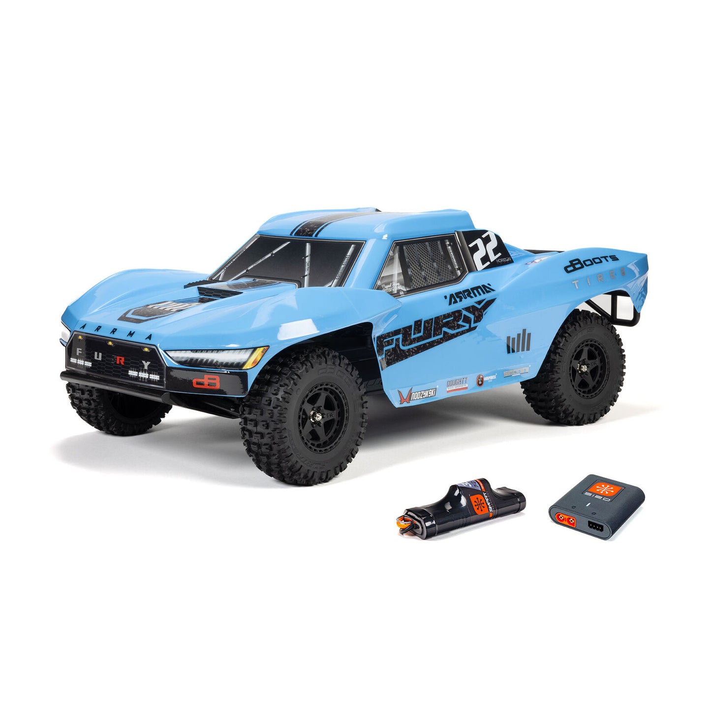 ARRMA 1/10 FURY 2WD RTR Brushed Short Course Truck (Battery & Charger Included)