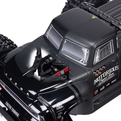 ARRMA 1/8 NOTORIOUS 6S 4X4 RTR Brushless Stunt Truck