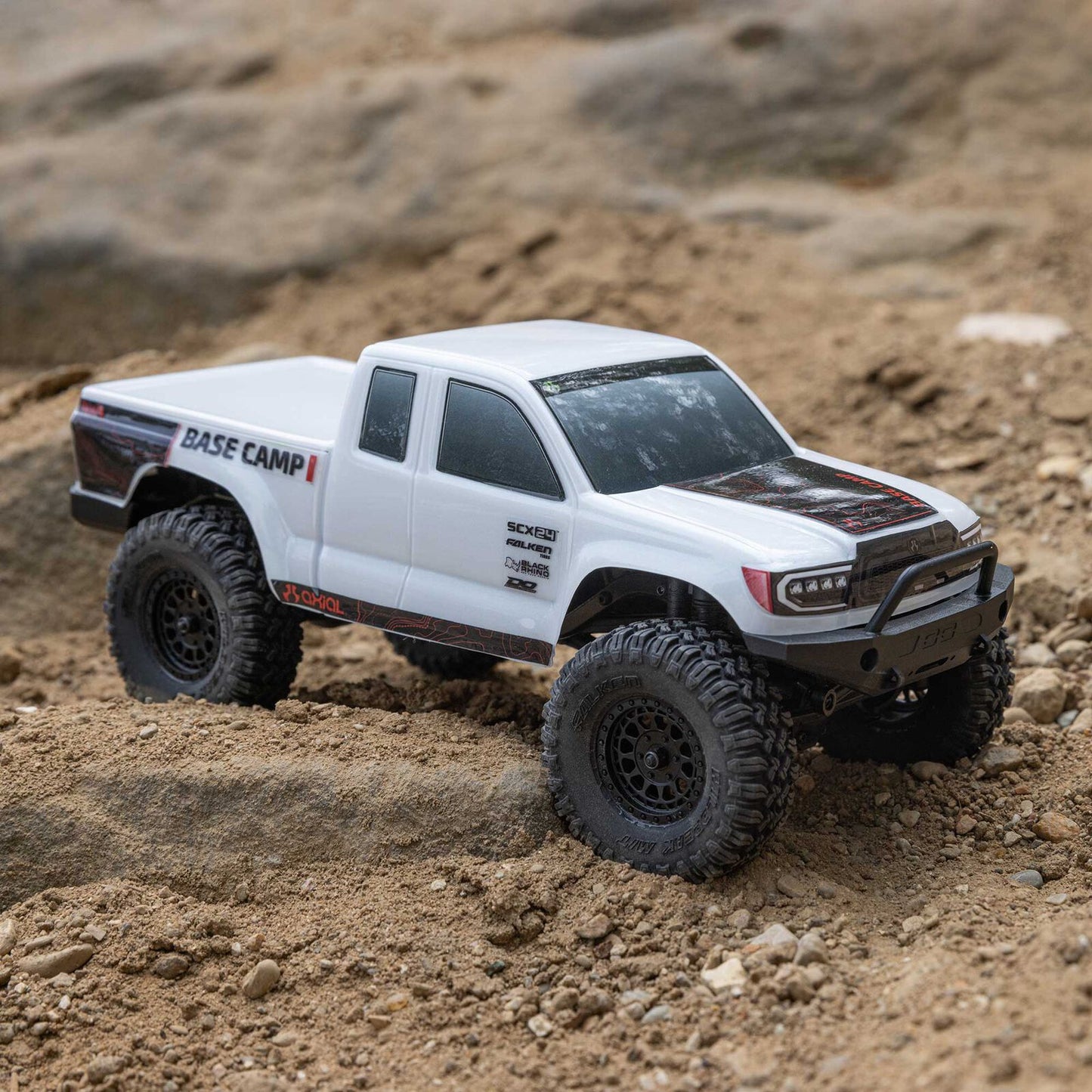 Axial 1/24 SCX24 Base Camp 4X4 RTR Brushed Rock Crawler (Battery & Charger Included)