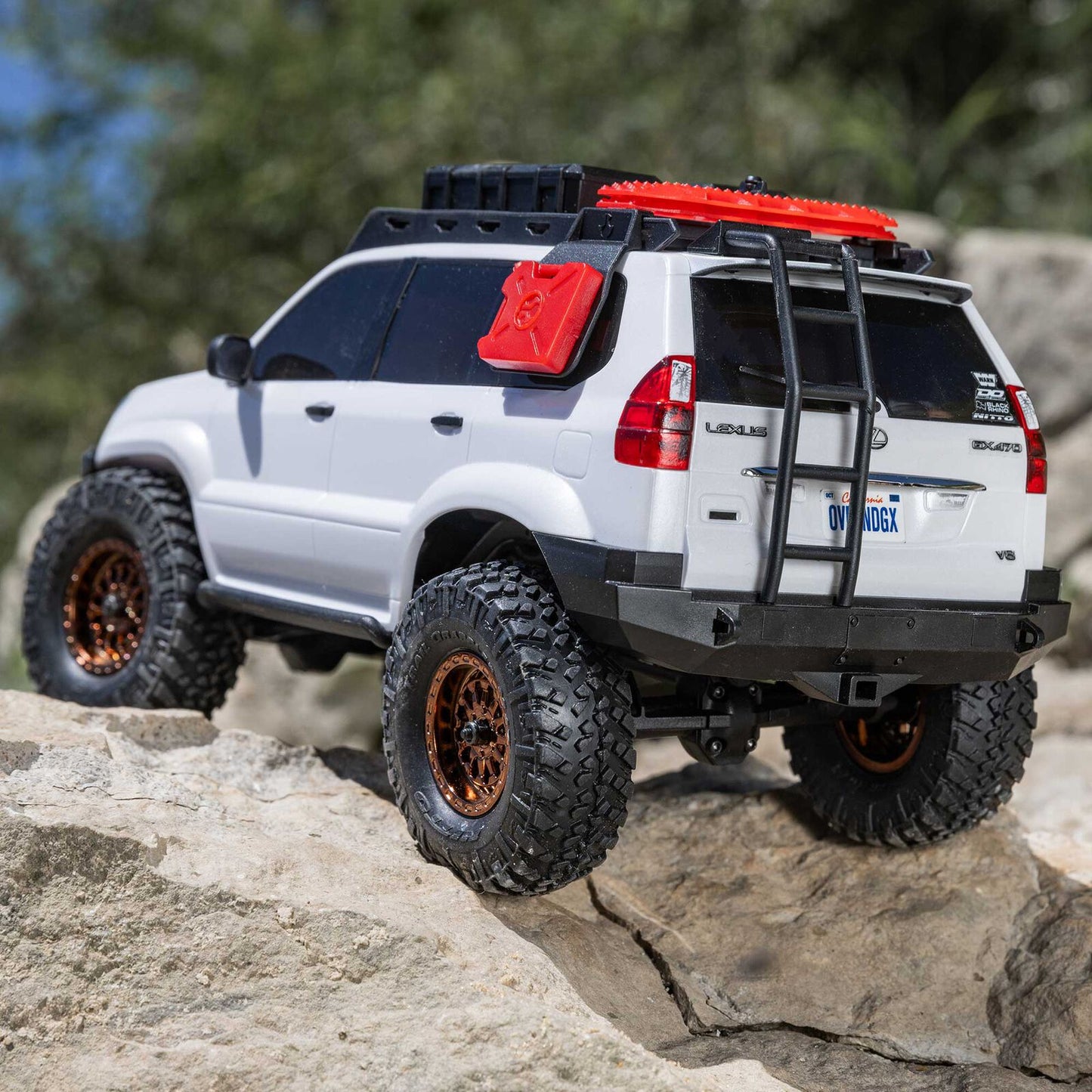 Axial 1/24 SCX24 Lexus GX 470 4X4 RTR Brushed Rock Crawler (Battery & Charger Included)