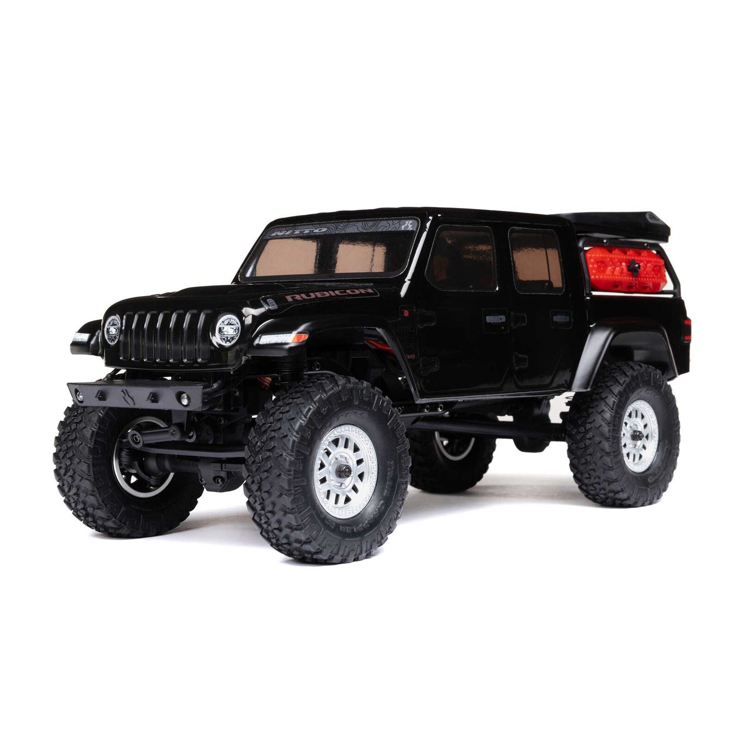 Axial 1/24 SCX24 Jeep JT Gladiator 4X4 RTR Brushed Rock Crawler (Battery & Charger Included)