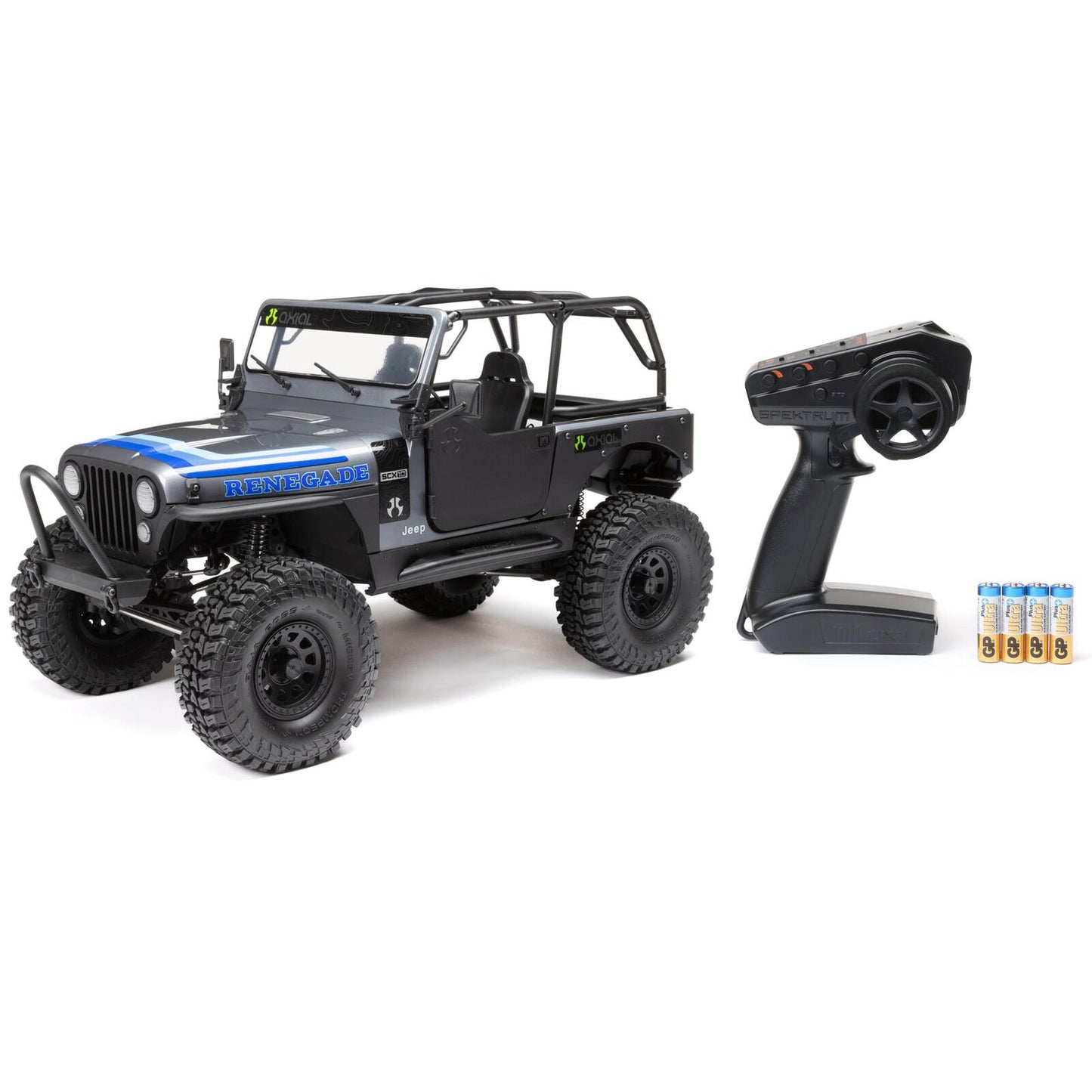 Axial 1/10 SCX10 III Jeep CJ-7 4X4 RTR Brushed Rock Crawler