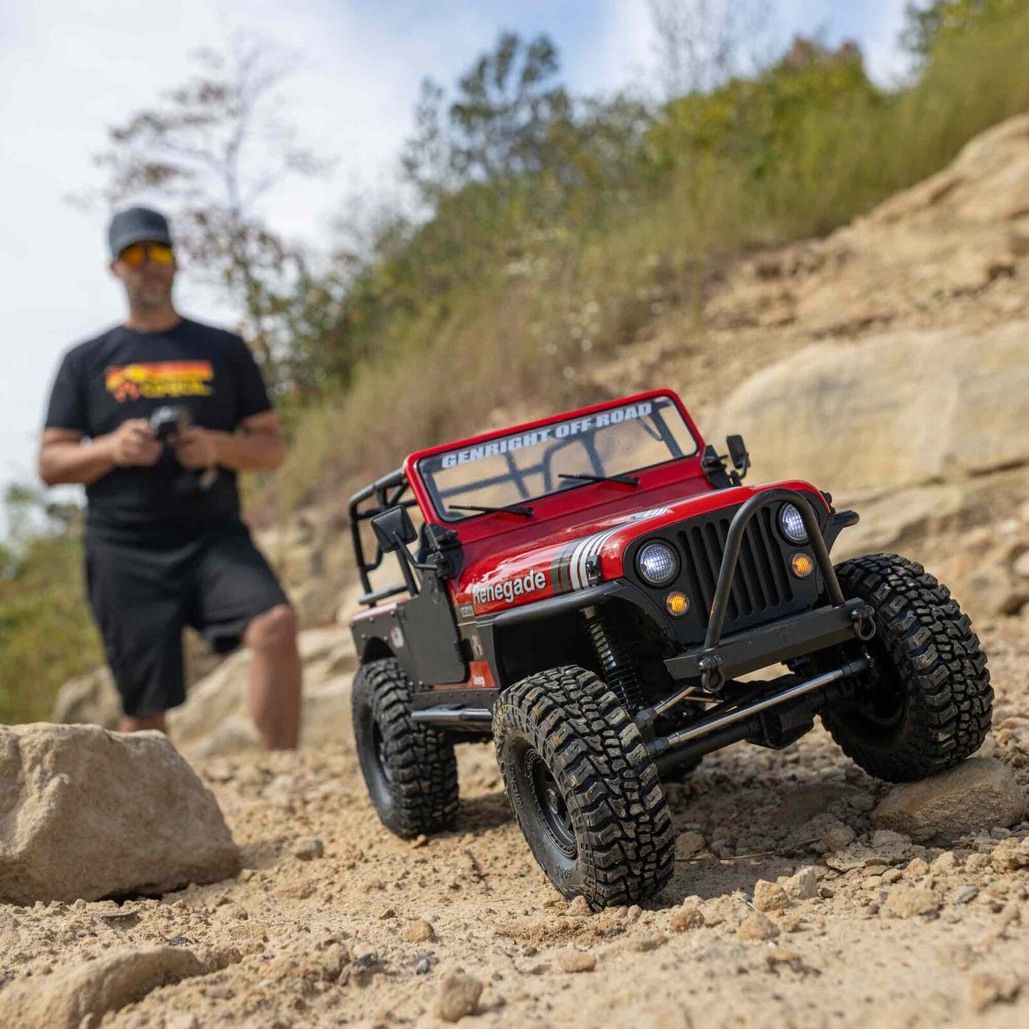 Axial 1/10 SCX10 III Jeep CJ-7 4X4 RTR Brushed Rock Crawler