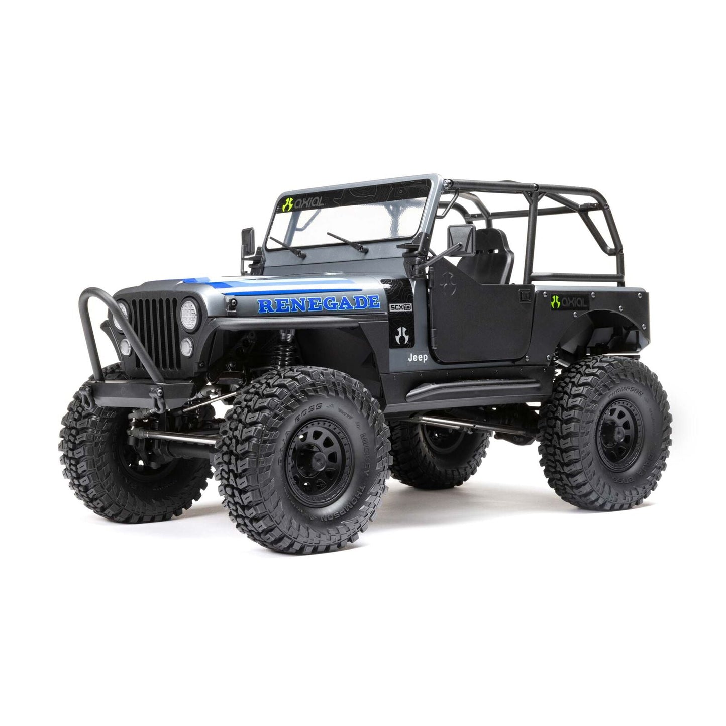 Axial 1/10 SCX10 III Jeep CJ-7 4X4 RTR Brushed Rock Crawler