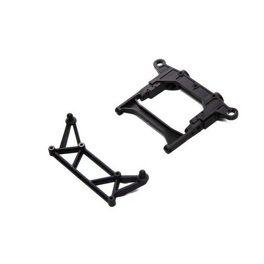 Rear Chassis Brace Bumper Body Mount: SCX10 III