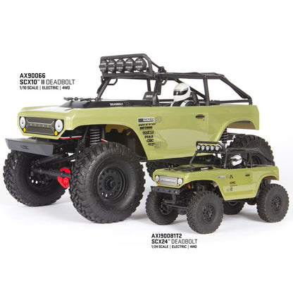 Axial 1/24 SCX24 Deadbolt 4WD Rock Crawler Brushed (Battery & Charger Included)