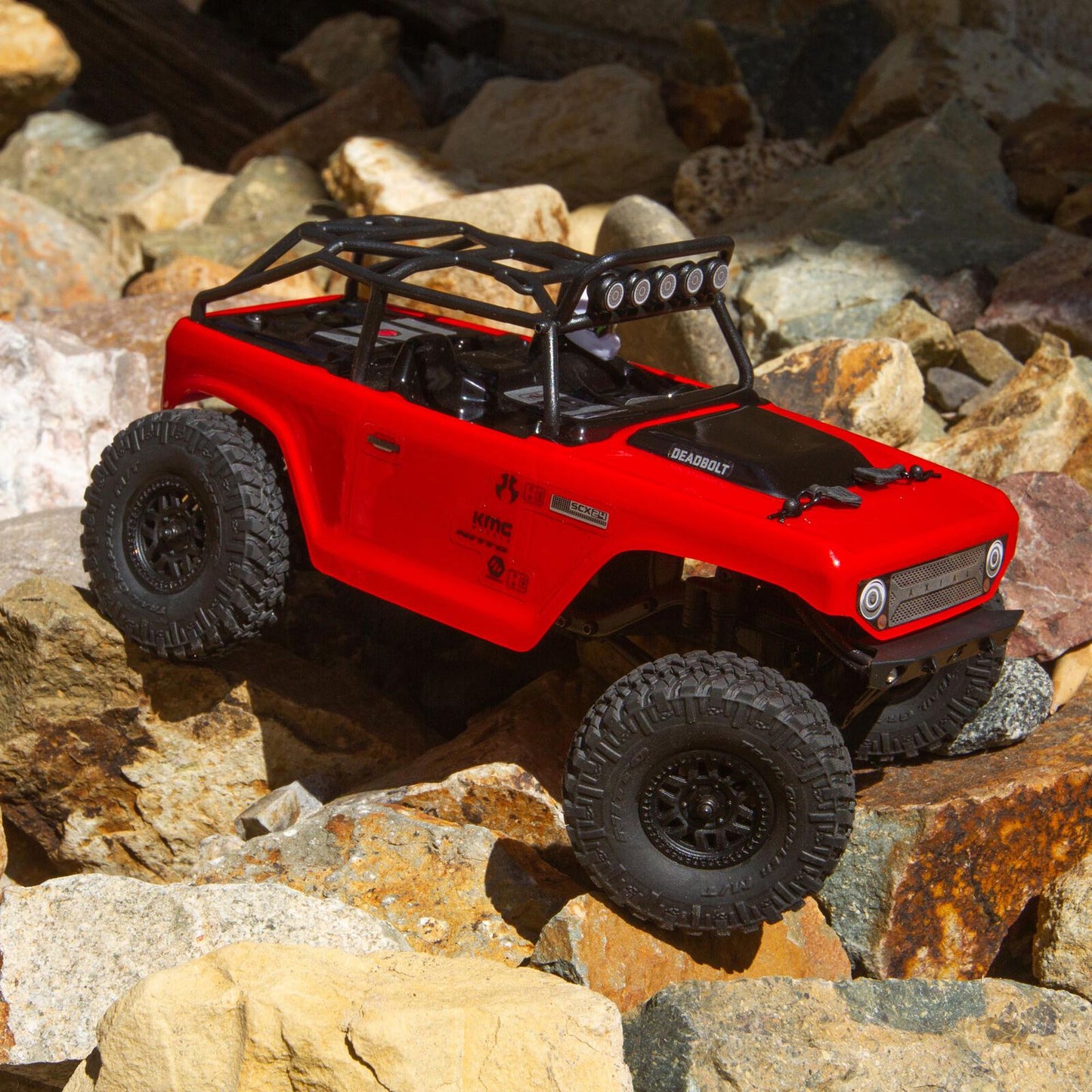 Axial 1/24 SCX24 Deadbolt 4WD Rock Crawler Brushed (Battery & Charger Included)