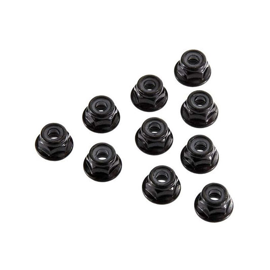 AX31250 Serrated Nylon Lock Nut Black 4m