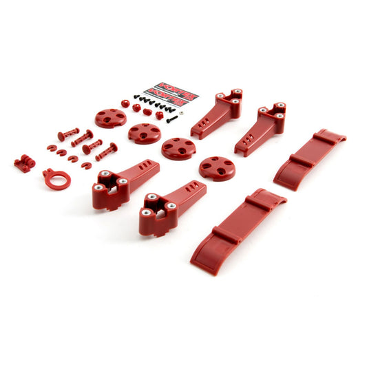 Plastic Kit Red: Vortex Pro