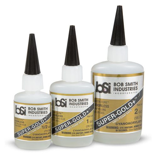 BSI Super-Gold+ Thick Foam-Safe Super Glue CA