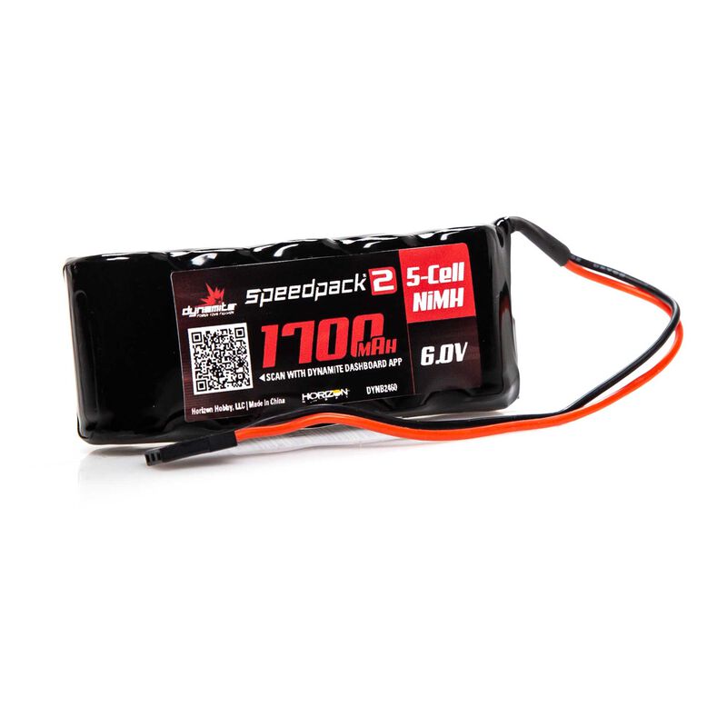 Speedpack2 6V 1700mAh 5C NiMH Flat Rece