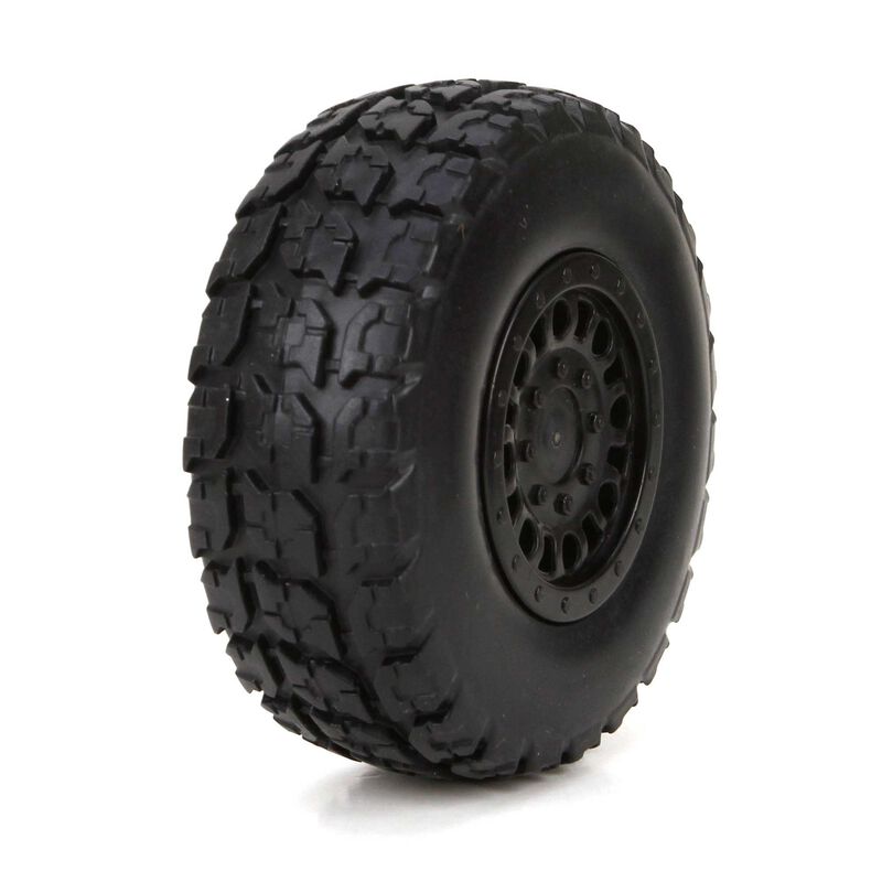 FF/RR Premount Tire: 1/18 4WD Torment (2