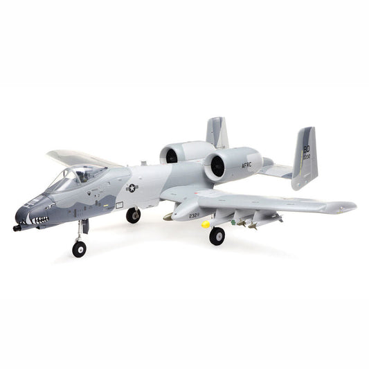 E-flite A-10 Thunderbolt II Twin 64mm EDF BNF Basic with AS3X and SAFE Select