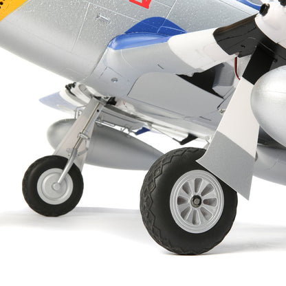 E-flite P-51D Mustang 1.5m Smart BNF Basic with AS3X and SAFE Select