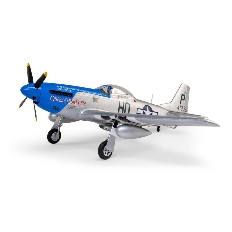 E-flite P-51D Mustang 1.2m BNF Basic with AS3X and SAFE Select “Cripes A’Mighty 3rd”