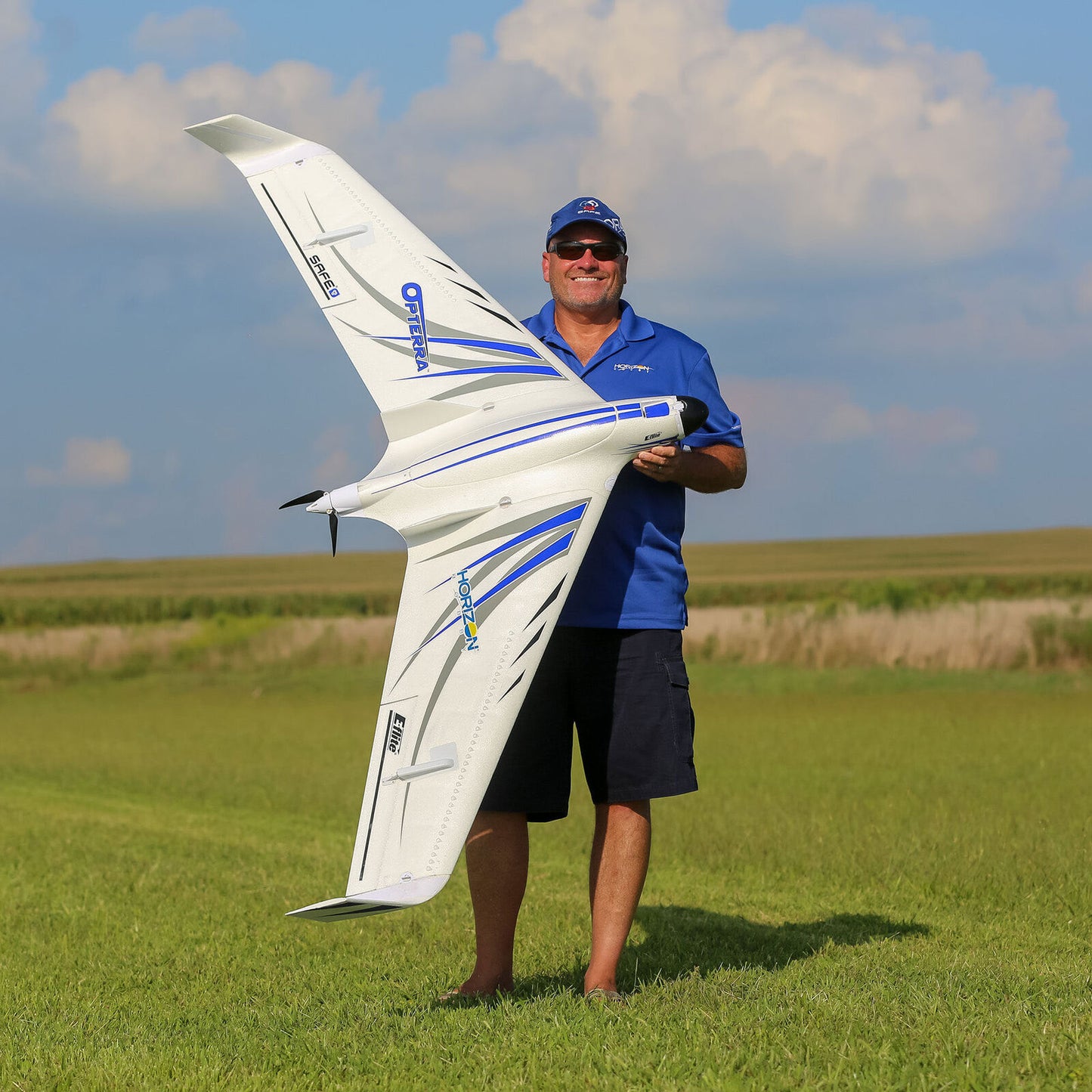 E-flite Opterra 2m Wing BNF Basic with AS3X and SAFE Select