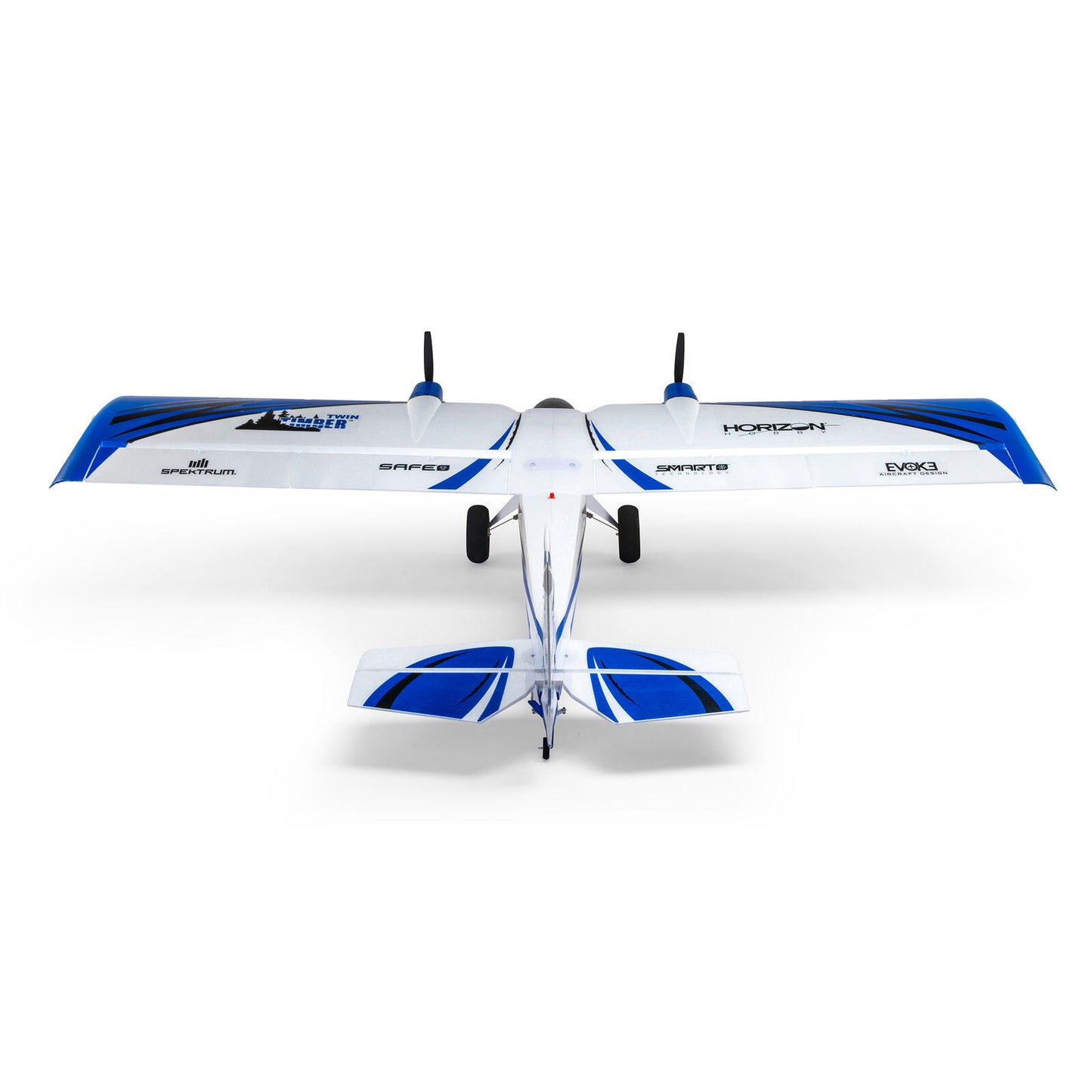 E-flite Twin Timber 1.6m BNF Basic with AS3X and SAFE Select