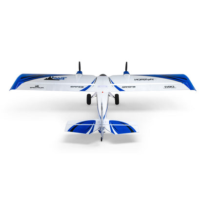 E-flite Twin Timber 1.6m BNF Basic with AS3X and SAFE Select