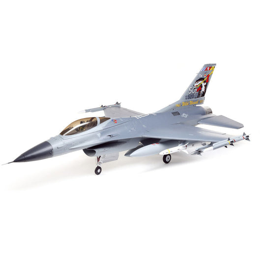 E-flite F-16 Falcon 80mm EDF Jet Smart BNF Basic with SAFE Select