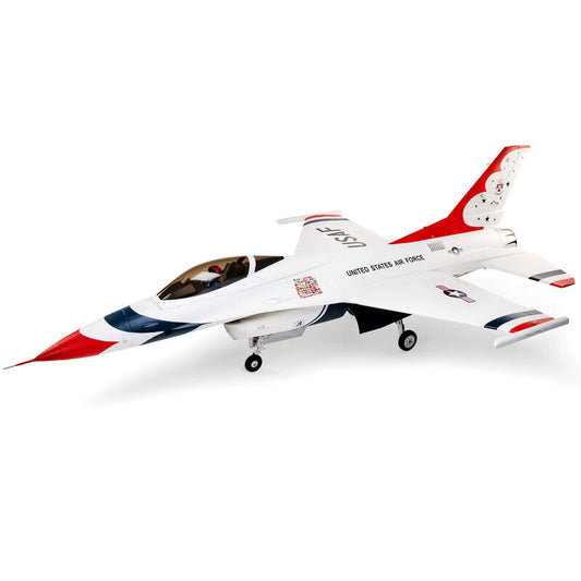 E-flite F-16 Thunderbirds 80mm EDF BNF Basic with AS3X and SAFE Select