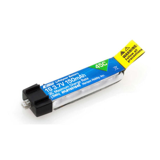 3.7V 150mAh 1S 45C LiPo Battery PH 1.25 (Ultra Micro)