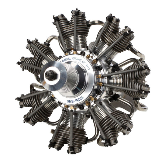 7-Cyl 77cc 4 Stroke Glow Radial Engine