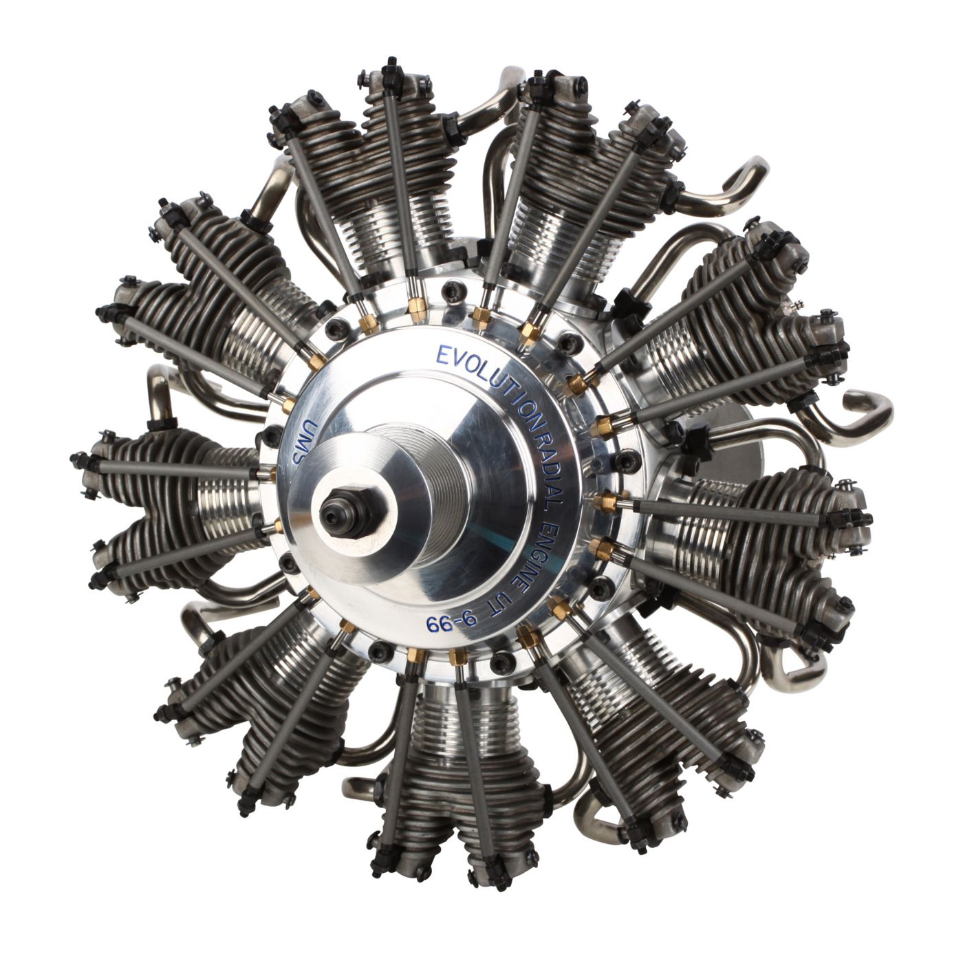 9-Cyl 99cc 4-Stroke Glow Radial Engine