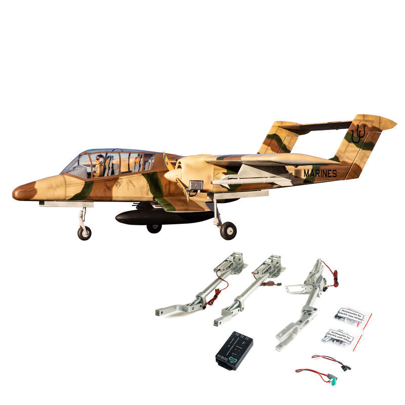 Hangar 9 OV-10 Bronco 30cc ARF 108" with Landing Gear Set