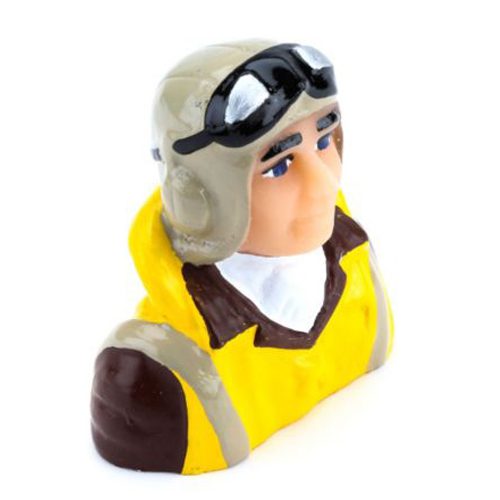 1/8 Scale WWII Pilot with Vest Helmet