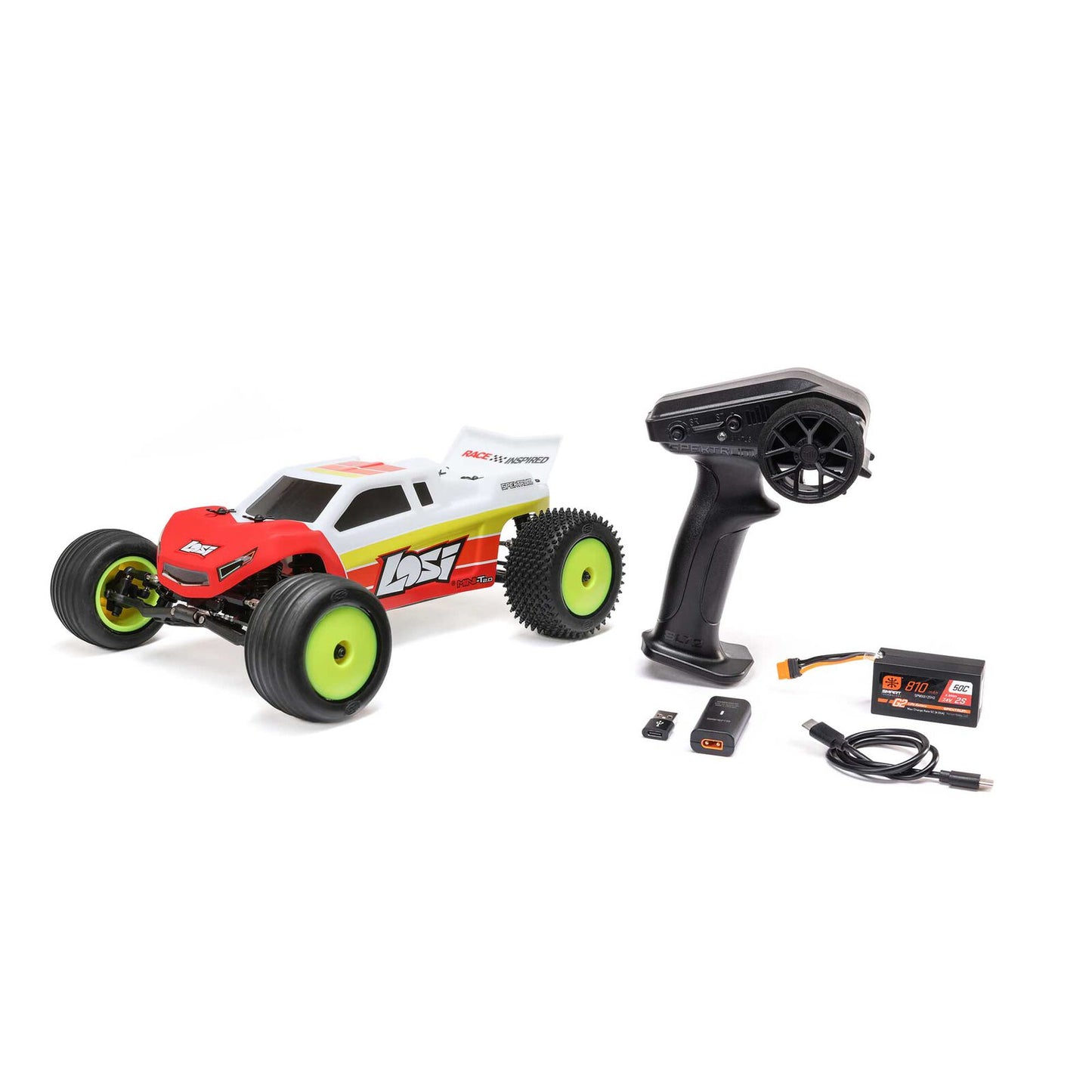 Losi 1/18 Mini-T 2.0 2S 2WD RTR Brushless Stadium Truck (Battery & Charger Included)