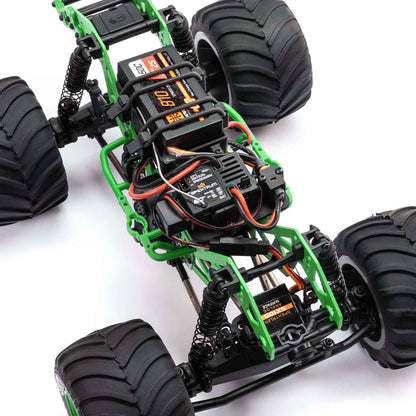 Losi 1/18 Mini LMT Grave Digger 2S 4X4 RTR Brushed Monster Truck (Battery & Charger Included)