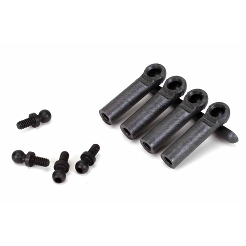 Ball Studs & Ends 4-40x.215in