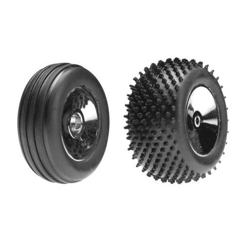 Front/Rear Wheels & Tires Chrome: Mi