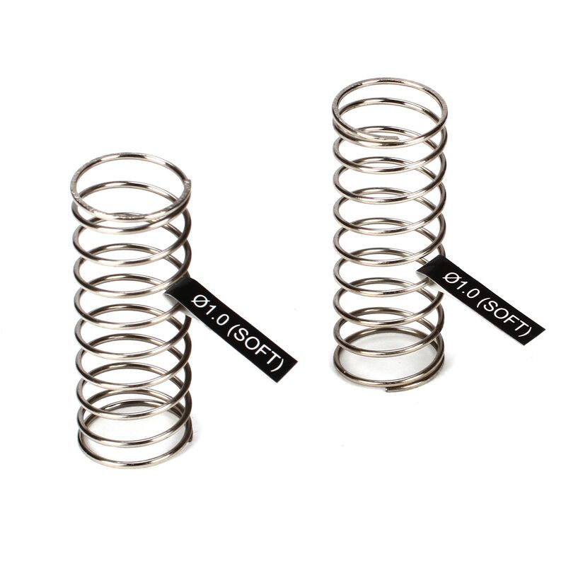 Rear Shock Spring Set Soft (2): Mini