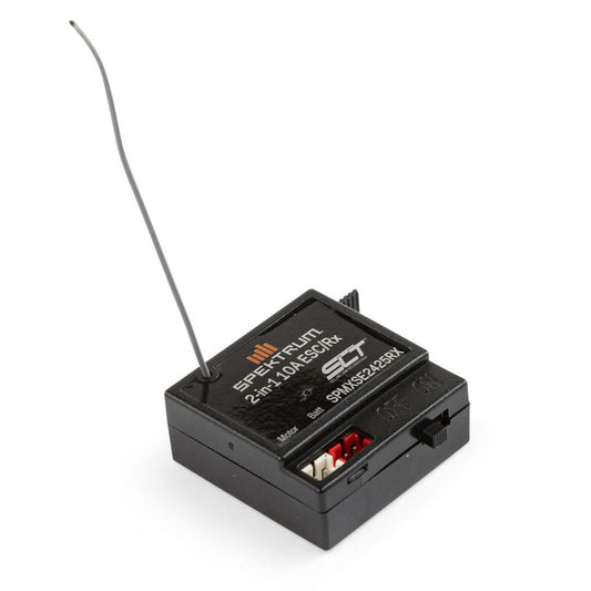 10 Amp Brushed 2-in-1 ESC / SLT Receiver Combo