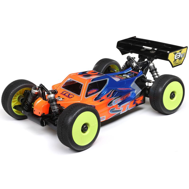 TLR 1/8 8IGHT-X/E 2.0 Combo 4X4 Nitro/Electric Race Buggy Kit