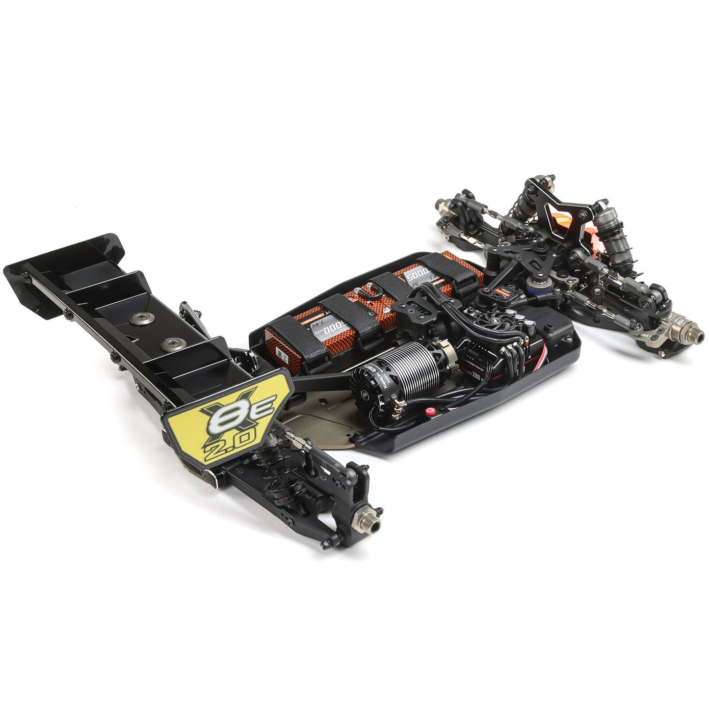 TLR 1/8 8IGHT-X/E 2.0 Combo 4X4 Nitro/Electric Race Buggy Kit