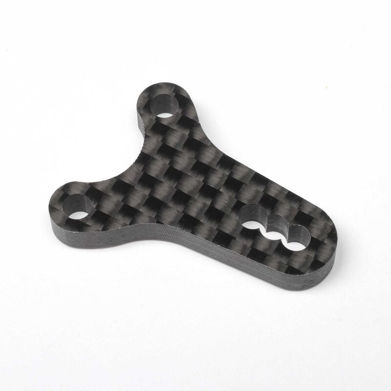 Carbon Bell Crank Plate, V2: 22X-4