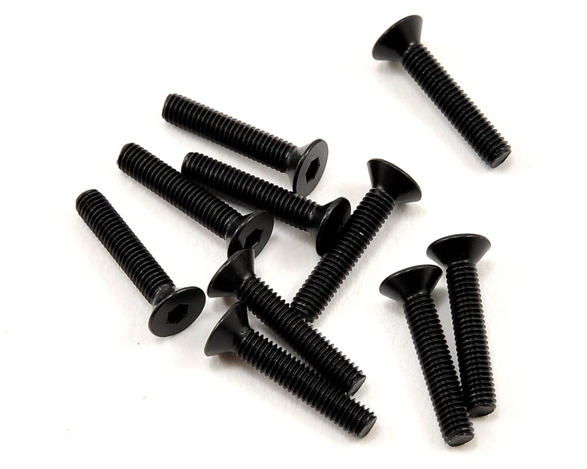 M3 x 16mm Flat Head Screw (10)