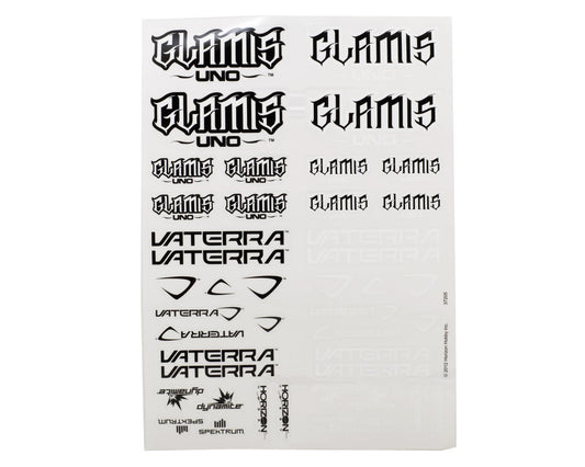 Glamis Uno Buggy Sticker Sheet