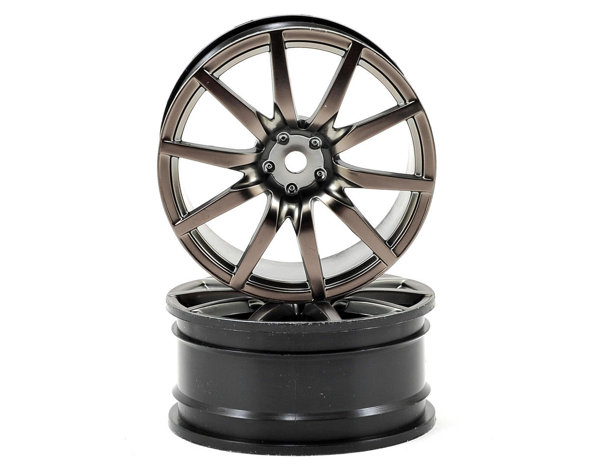 Wheel FR Nissan GT-R 54x26mm Gun Meta