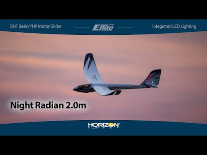 E-flite Night Radian 2.0m BNF Basic