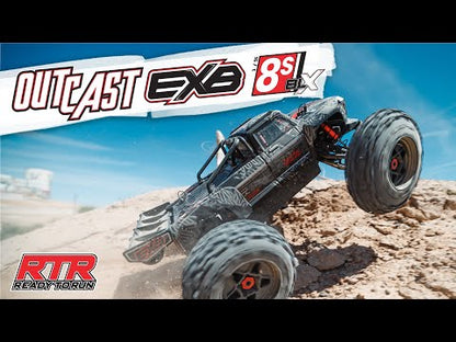 ARRMA 1/5 OUTCAST 8S EXB AVC 4X4 RTR Brushless Stunt Truck