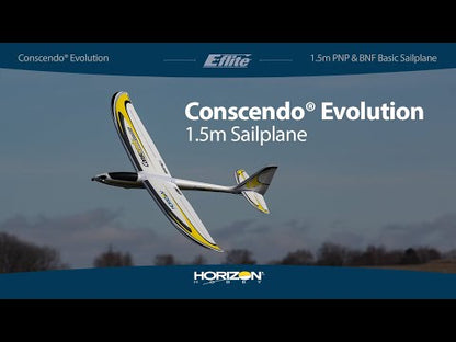 E-flite Conscendo Evolution 1.5m BNF Basic with AS3X and SAFE Select